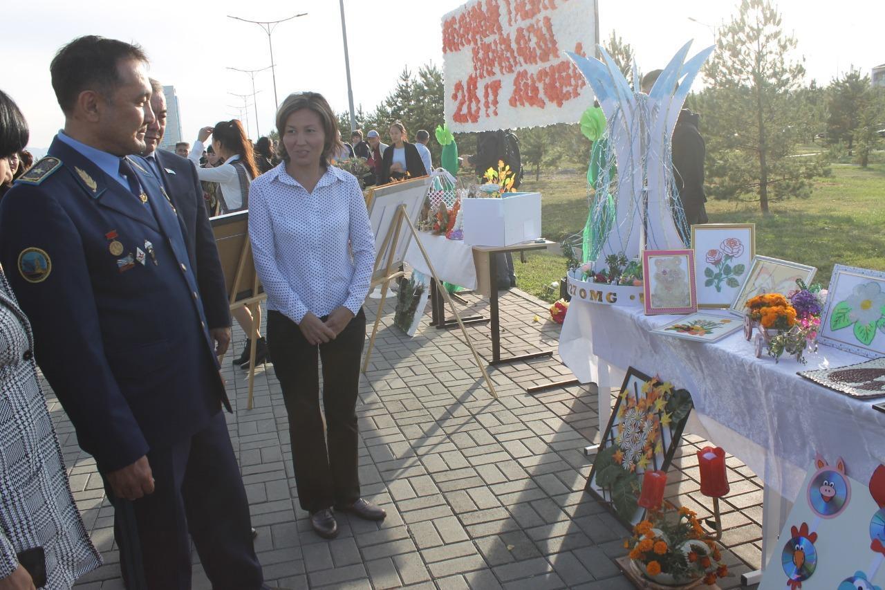 Қала күніне орай ұйымдастырылған көрме